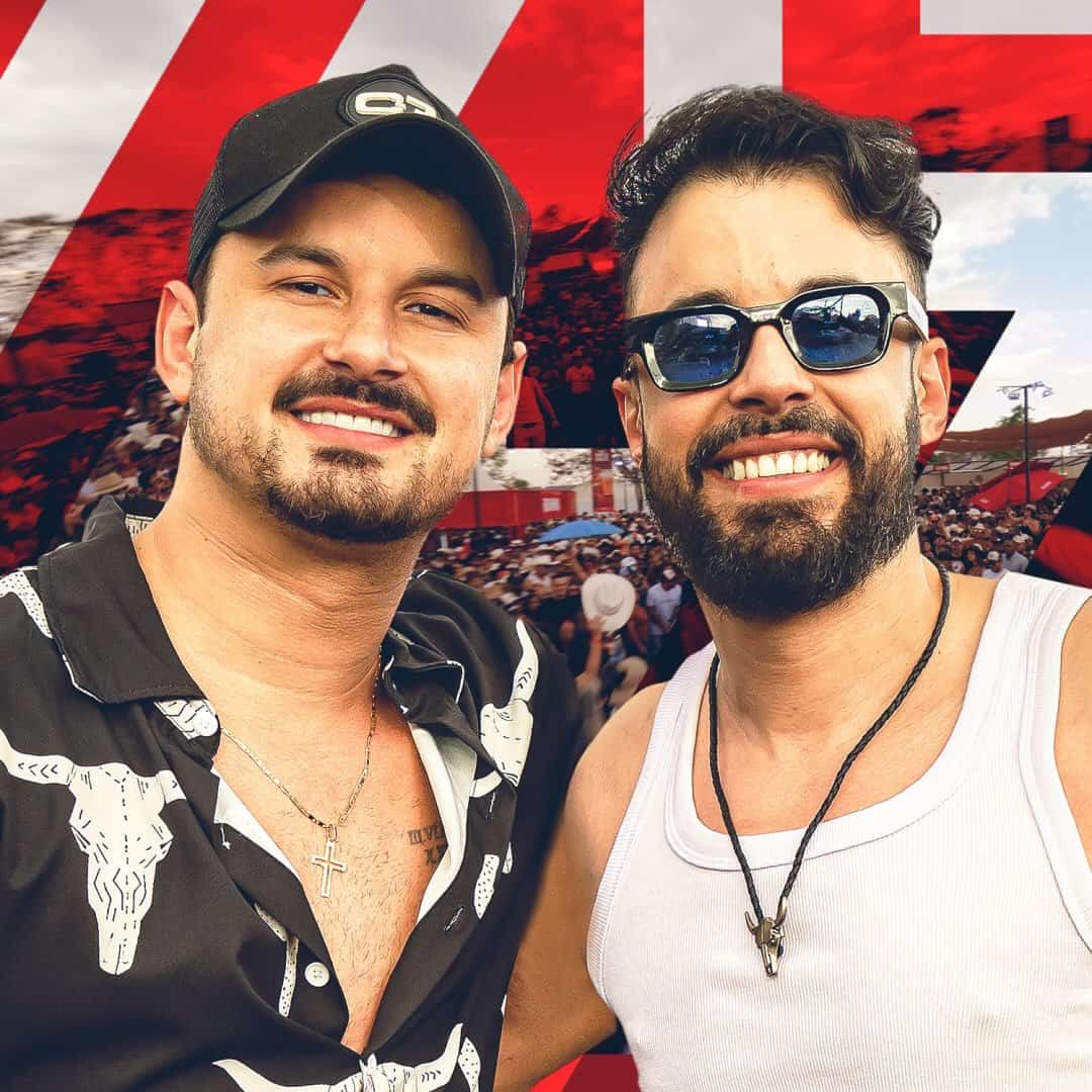 Clayton e Romário faz show em São Gotardo/MG no Parque de Exposições de São Gotardo no dia quarta-feira, 15 de julho de 2026, às 19:00.
O evento será do estilo Sertanejo e promete reunir fãs para uma noite especial de música ao vivo.
O show acontece no Parque de Exposições de São Gotardo, um espaço conhecido por receber eventos na cidade de São Gotardo.
Endereço: Jardim das Flores, São Gotardo - MG, 38800-000, Brasil.
Ingressos disponíveis pelo guicheweb. Confira no link oficial do evento: https://www.guicheweb.com.br/fenacen-2026_50112.
Instagram do artista: https://www.instagram.com/claytoneromario/.
O show de Clayton e Romário promete atrair fãs na cidade de São Gotardo.
Perguntas frequentes sobre o evento:
Pergunta: Quando acontece o show de Clayton e Romário em São Gotardo?
Resposta: O show acontece quarta-feira, 15 de julho de 2026 às 19:00.
Pergunta: Onde acontece o evento?
Resposta: O evento acontece no Parque de Exposições de São Gotardo em São Gotardo.
Pergunta: Onde comprar ingressos?
Resposta: Os ingressos podem ser adquiridos no link oficial do evento: https://www.guicheweb.com.br/fenacen-2026_50112. - Clayton e Romário em São Gotardo no Parque de Exposições, 15 de julho de 2026 às 19h
