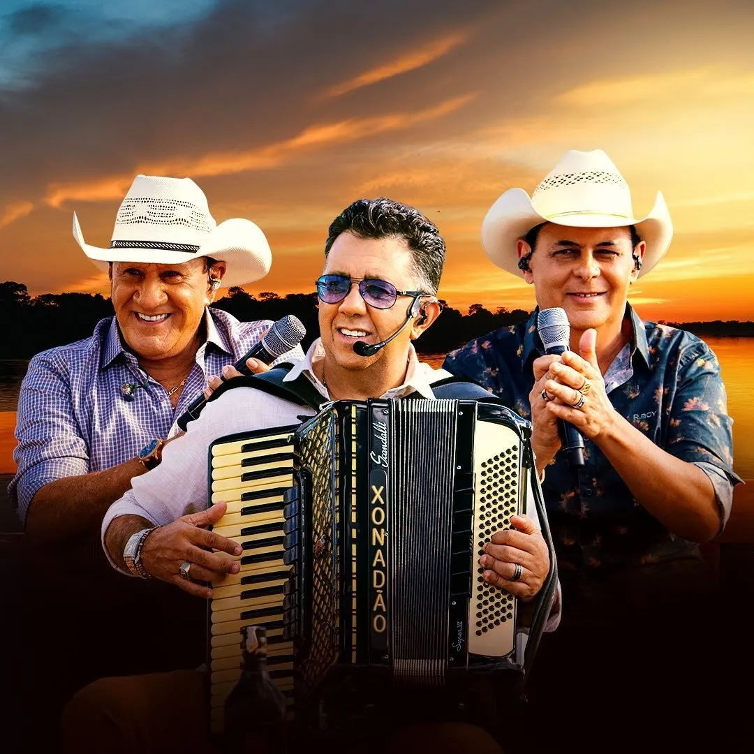 Trio Parada Dura é um grupo sertanejo formado em 1973, conhecido por sucessos como 'As Andorinhas' e 'Fuscão Preto'. Veja a agenda no Rolê Agora.
